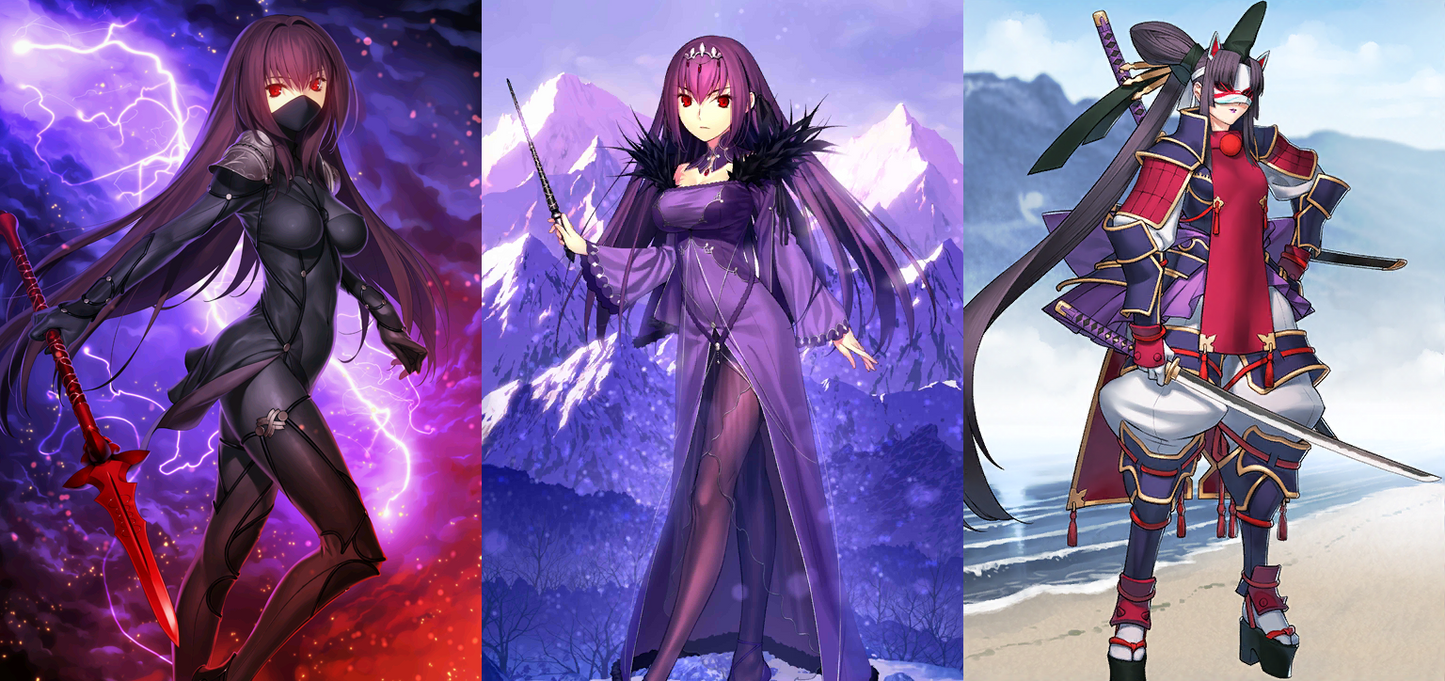 [JP] FGO Taira no Kagekiyo Skadi Scathach + 1300-1500SQ Fate Grand Order endgame account-Mobile Games Starter