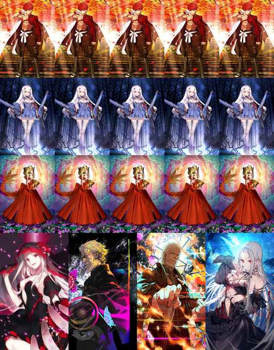 [JP] FGO Triple NP5 Fairy Knight Lancelot Melusine NP5 Muramasa NP5 Draco + Waver 3BG Fate Grand Order endgame account-Mobile Games Starter