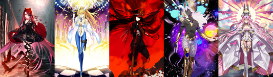 [JP] FGO Typhon + Artoria ruler Arjuna alter Nobunaga NP2 + Koyanskaya Fate Grand Order starter account-Mobile Games Starter