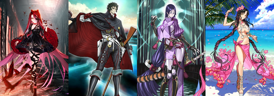 [JP] FGO Typhon Ephemeros + Hijikata Kiara Raikou + 800-1000SQ Fate Grand Order starter account-Mobile Games Starter