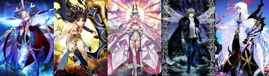 [JP] FGO U-Olga Marie Ishtar + Koyanskaya Oberon Merlin Fate Grand Order Unbeast starter account-Mobile Games Starter