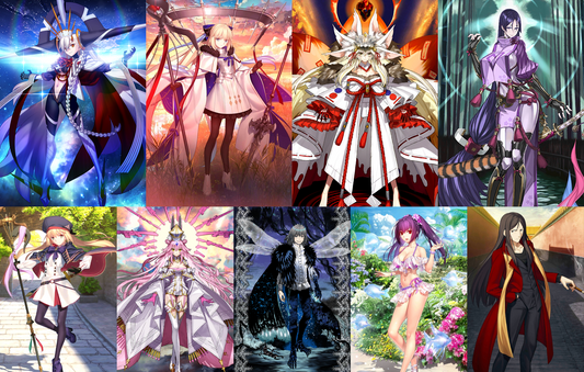 [JP] FGO U-Olga Marie Tonelico Darkness Raikou + Artoria Caster Koyanskaya Oberon Skadi Merlin Fate Grand Order Unbeast starter account-Mobile Games Starter