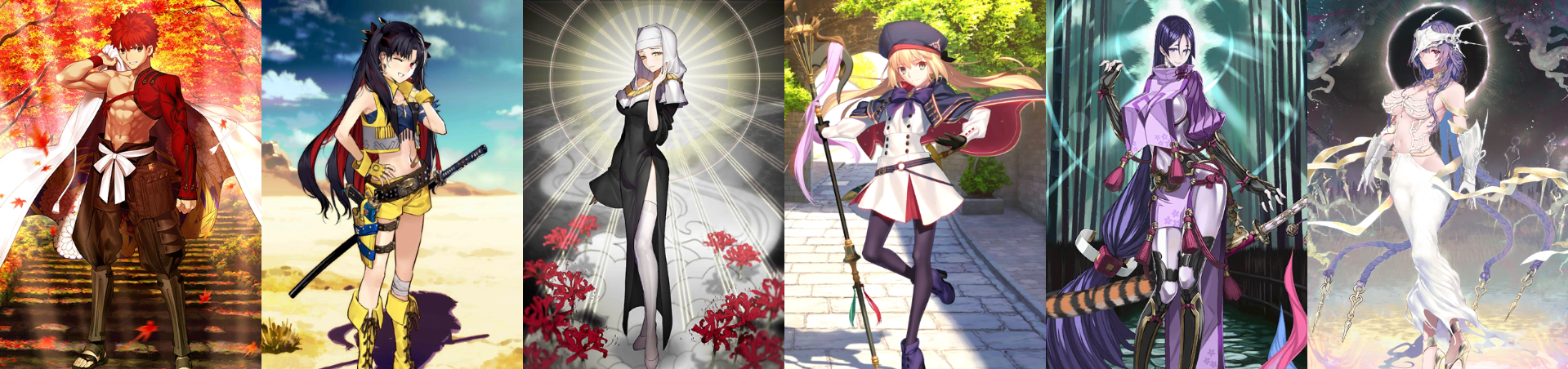 [JP] FGO Urd Artoria Caster Castoria Muramasa Kiara Space Ishtar Raikou Kiara Fate Grand Order starter account-Mobile Games Starter