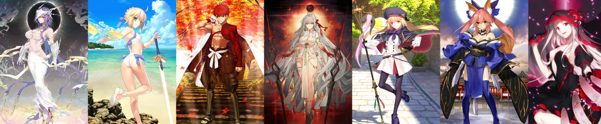 [JP] FGO UrdMuramasa Artoria(NP4 caster) Archer Durga /Kali Tamamo Fate Grand Order starter account-Mobile Games Starter