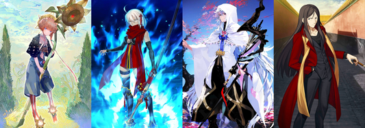 [JP] FGO Van Gogh Merlin Okita alter + 3000-3200SQ Fate Grand Order endgame quartz account-Mobile Games Starter