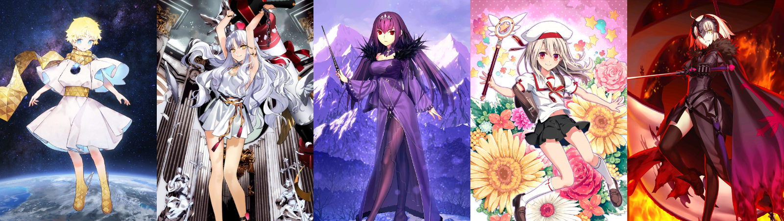 [JP] FGO Voyager Caren Skadi Illya Jeanne alter + 1000-1500SQ Fate Grand Order endgame quartz account-Mobile Games Starter