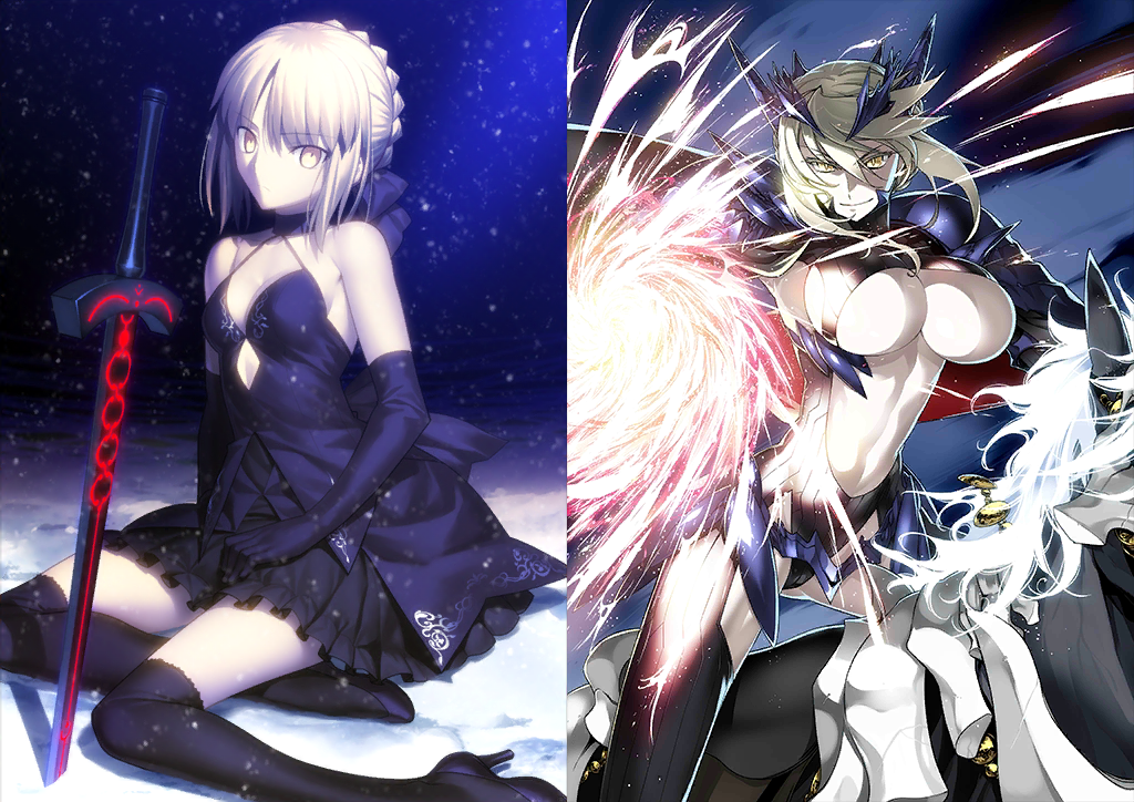 [JP] [INSTANT] FGO 3 Artoria alter 4 Artoria lancer alter Fate Grand Order starter account-Mobile Games Starter