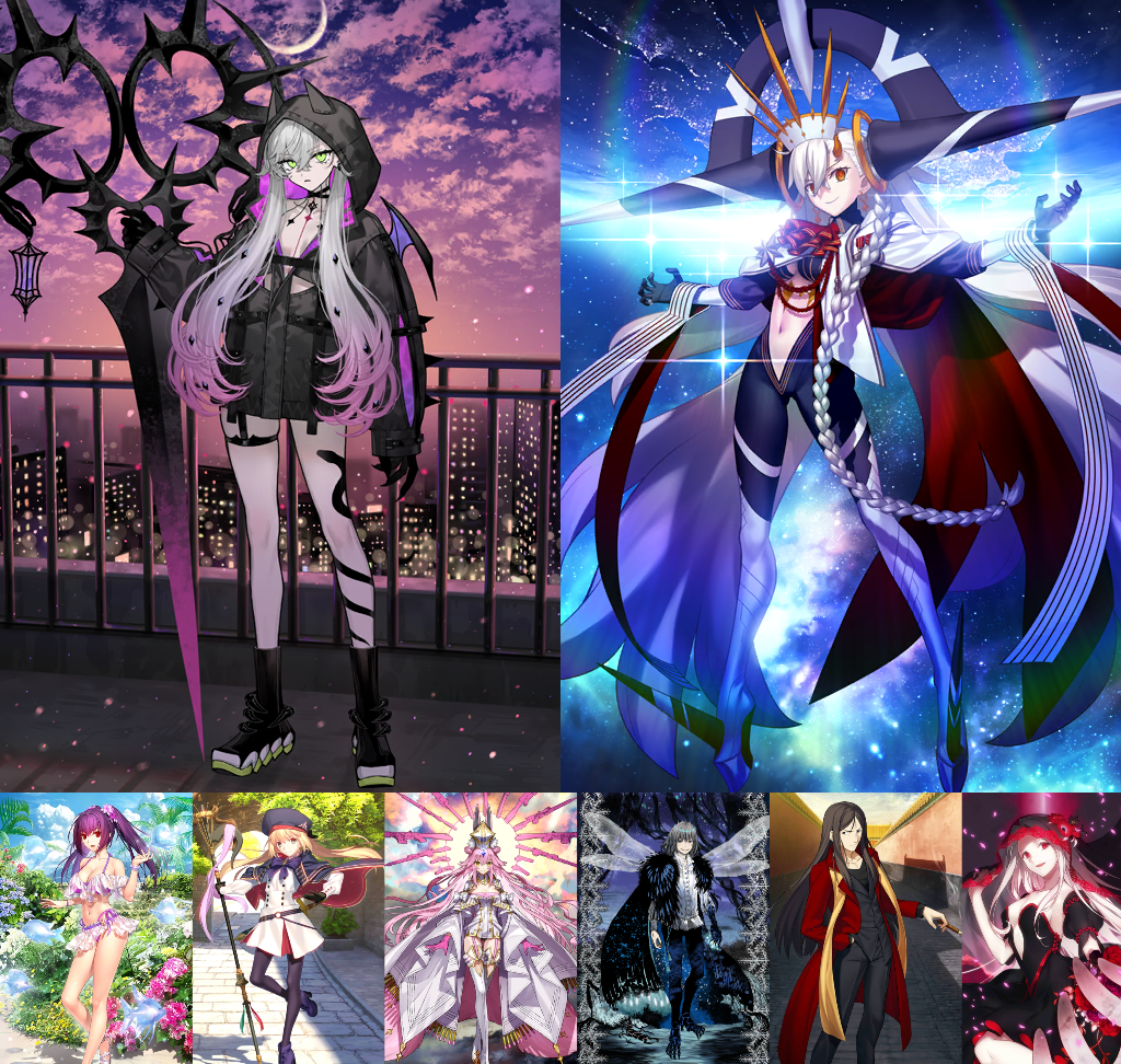 [JP] [INSTANT] FGO 7200-8000SQ + Castoria Koyanskaya Oberon Skadi Waver BG Fate Grand Order endgame quartz account-Mobile Games Starter