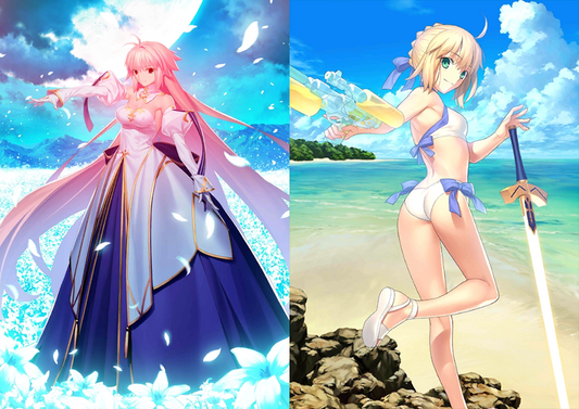 [JP] [INSTANT] FGO Arcueid + Artoria Archer + 1-2x5* Fate Grand Order Archetype: Earth starter account-Mobile Games Starter