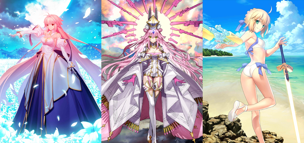 [JP] [INSTANT] FGO Arcueid Artoria + Koyanskaya Fate Grand Order Archetype: Earth starter account-Mobile Games Starter