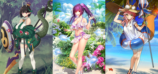 [JP] [INSTANT] FGO Biscione + Skadi ruler + Tamamo Fate Grand Order starter account-Mobile Games Starter