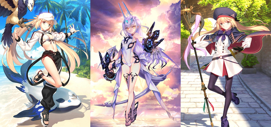 [JP] [INSTANT] FGO Castoria berserkser + Melusine Ruler summer + Artoria Caster Fate Grand Order starter account Artoria Caster Lancelot-Mobile Games Starter