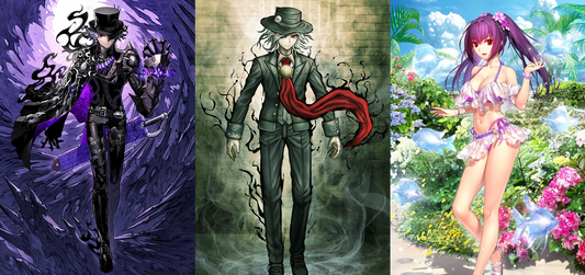 [JP] [INSTANT] FGO Dantes Monte Cristo Skadi ruler + 2 random limited 5* Fate Grand Order starter account-Mobile Games Starter