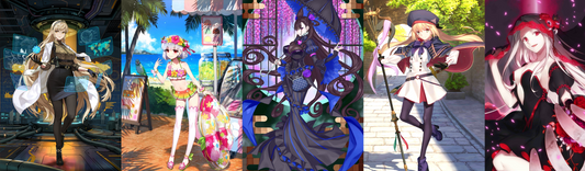 [JP] [INSTANT] FGO Demeter + Artoria Caster Castoria Kama Avenger Murasaki 3BG Fate Grand Order starter account-Mobile Games Starter