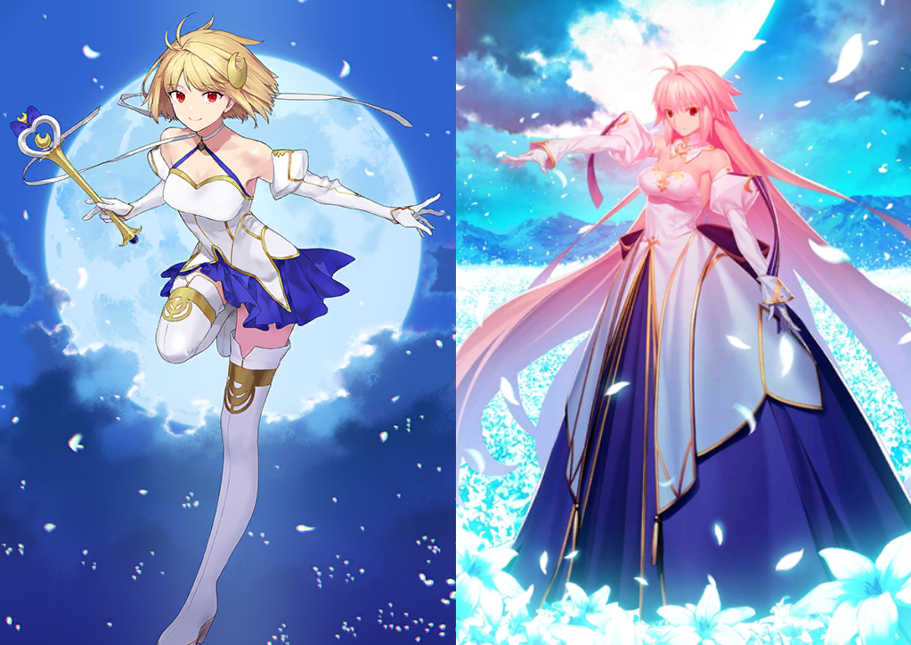 [JP] [INSTANT] FGO double Arcueid Phantasmoon + 4300~5000SQ Fate Grand Order endgame quartz account-Mobile Games Starter