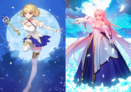 [JP] [INSTANT] FGO double Arcueid Phantasmoon + 4300~5000SQ Fate Grand Order endgame quartz account-Mobile Games Starter