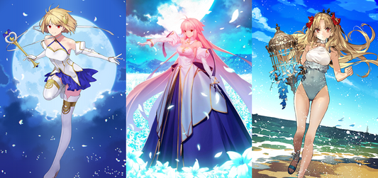 [JP] [INSTANT] FGO double Arcueid Phantasmoon + Space Ereshkigal + 4000~5000SQ Fate Grand Order endgame quartz account-Mobile Games Starter