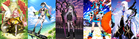 [JP] [INSTANT] FGO double Lilith rider + Tamamo Aria + Sei Shonagon + Merlin + 900-1000SQ Fate Grand Order starter account-Mobile Games Starter