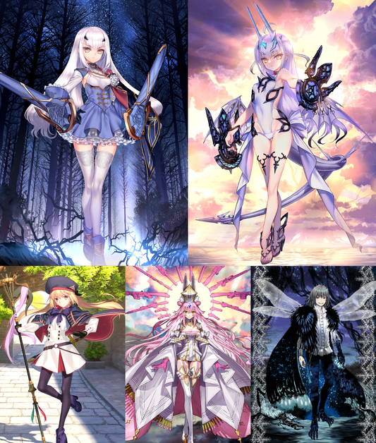 [JP] [INSTANT] FGO double Melusine Fairy Knight Lancelot + Koyanskaya Artoria Caster Oberon Fate Grand Order starter account-Mobile Games Starter