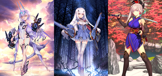 [JP] [INSTANT] FGO double Melusine Fairy Knight Lancelot + Musashi Fate Grand Order starter account-Mobile Games Starter