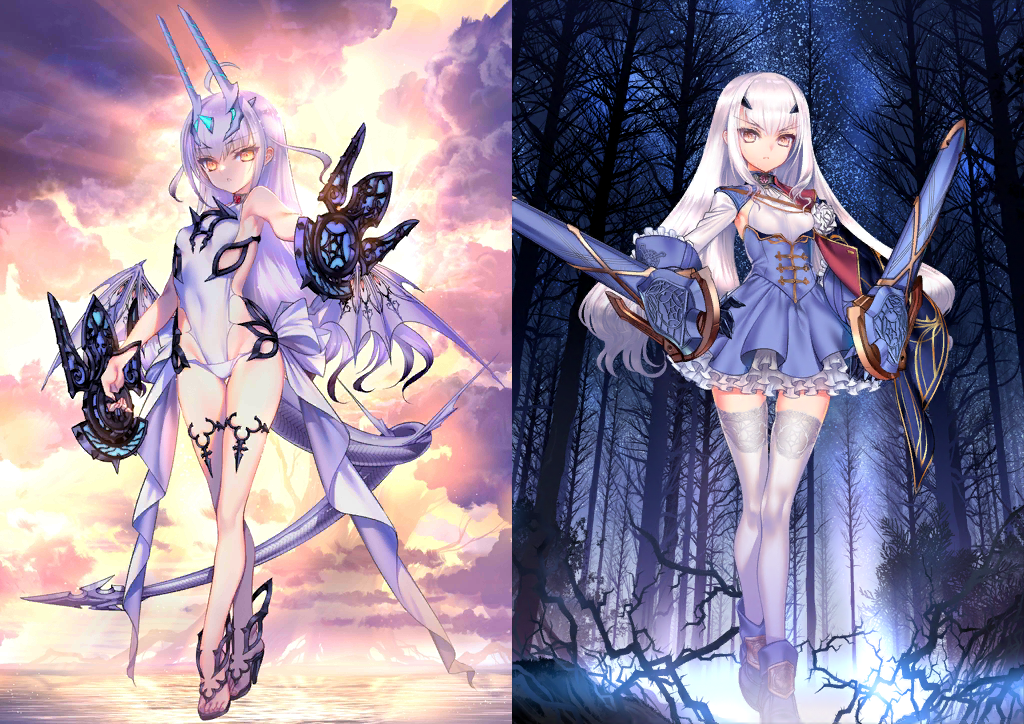 [JP] [INSTANT] FGO double Melusine Fairy Knight Lancelot + random limited 5* Fate Grand Order starter account-Mobile Games Starter