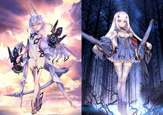 [JP] [INSTANT] FGO double Melusine Fairy Knight Lancelot + random limited 5* Fate Grand Order starter account-Mobile Games Starter