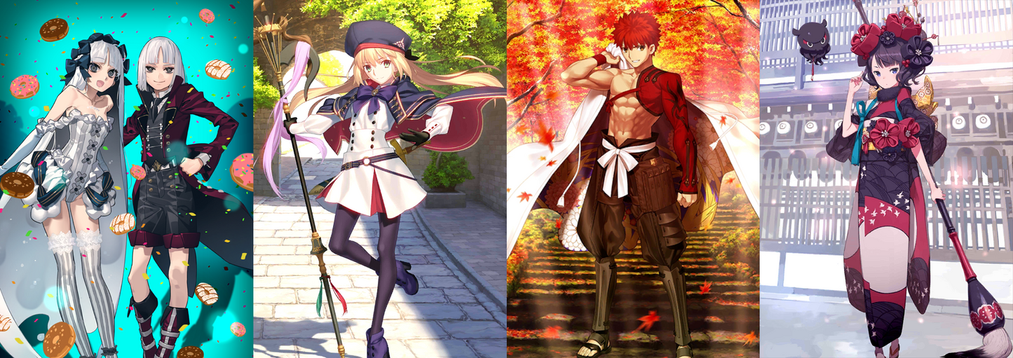 [JP] [INSTANT] FGO Francois Francesca Prelati + Artoria Caster + Muramasa Hokusai + 700-800SQ Fate Grand Order starter account-Mobile Games Starter