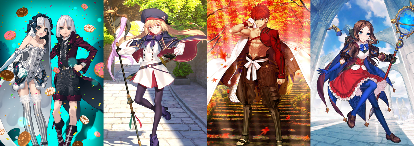[JP] [INSTANT] FGO Francois Francesca Prelati + Artoria Caster + Muramasa Leonardo + 150-200SQ Fate Grand Order starter account-Mobile Games Starter