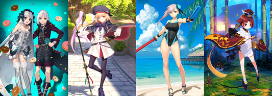 [JP] [INSTANT] FGO Francois Francesca Prelati + Artoria Caster + Musashi Beni enma Fate Grand Order starter account-Mobile Games Starter