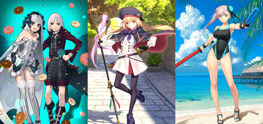 [JP] [INSTANT] FGO Francois Francesca Prelati + Artoria Caster + Musashi Fate Grand Order starter account-Mobile Games Starter