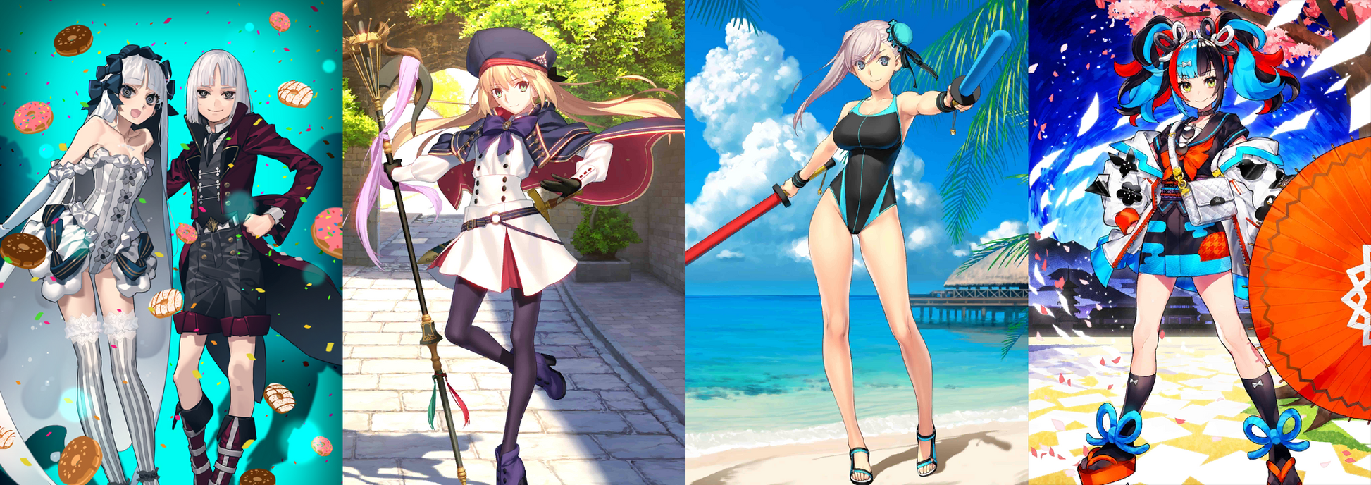 [JP] [INSTANT] FGO Francois Francesca Prelati + Artoria Caster + Musashi Sei Fate Grand Order starter account-Mobile Games Starter