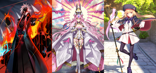 [JP] [INSTANT] FGO Isami + Artoria Caster Koyanskaya + 1 random limited 5* Fate Grand Order starter account-Mobile Games Starter