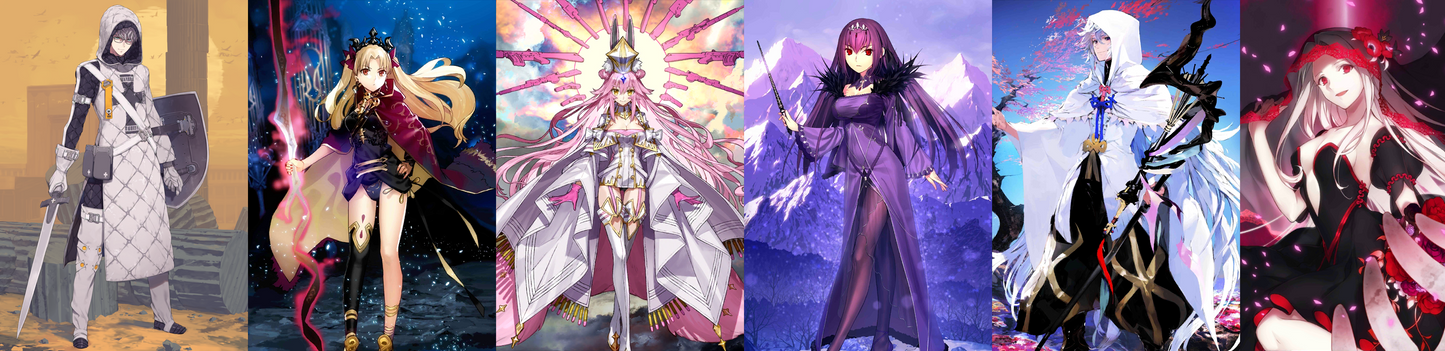 [JP] [INSTANT] FGO Jacques de Molay (Saber) + Ereshkigal Koyanskaya Skadi Merlin + 2 random limited 5* Fate Grand Order starter account-Mobile Games Starter