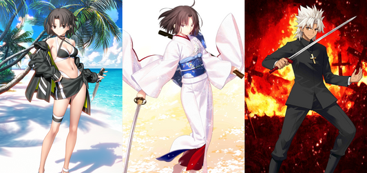 [JP] [INSTANT] FGO Jade Rabbit Shiki Amakusa Shirou + 800-1000SQ Fate Grand Order double Shiki starter account-Mobile Games Starter