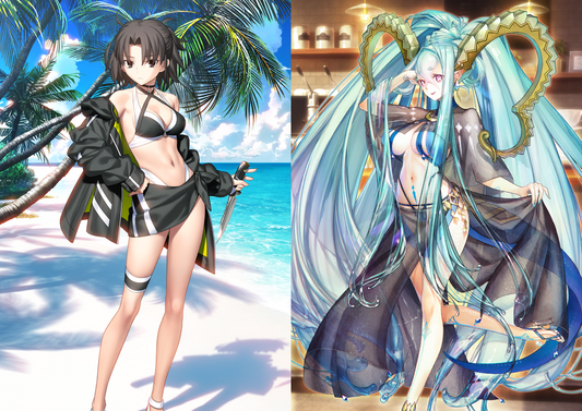 [JP] [INSTANT] FGO Jade Rabbit + Tiamat Larva + 1 random limited 5* + 800-1000SQ Fate Grand Order starter account-Mobile Games Starter
