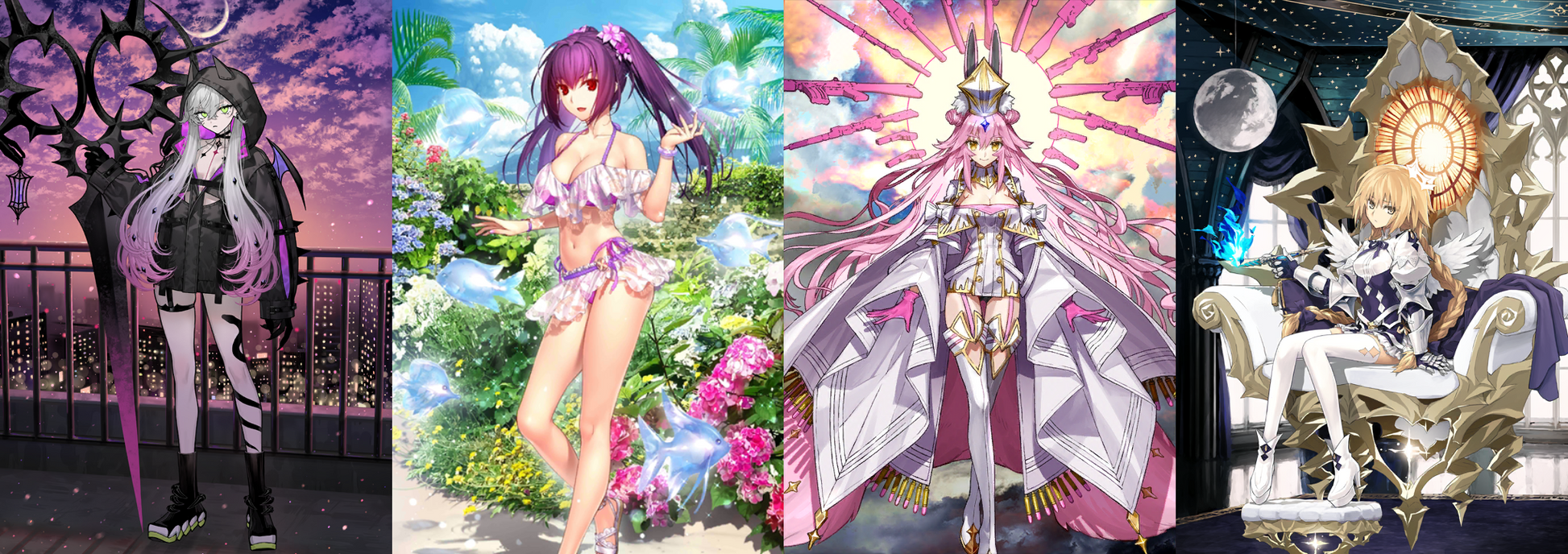 [JP] [INSTANT] FGO Lilith Metatron Jeanne + Skadi ruler Koyanskaya Fate Grand Order starter account-Mobile Games Starter