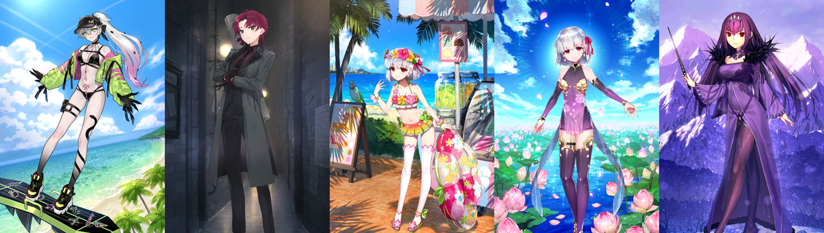 [JP] [INSTANT] FGO Lilith rider Bazett double Kama + Skadi + 800-1000SQ Fate Grand Order starter account-Mobile Games Starter