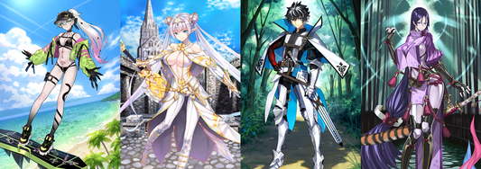 [JP] [INSTANT] FGO Lilith rider Britomart Charlemagne Raikou + 1000-1200SQ Fate Grand Order starter account-Mobile Games Starter
