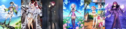 [JP] [INSTANT] FGO Lilith rider Caren Bazett double Kama + Skadi + 900-1000SQ Fate Grand Order starter account-Mobile Games Starter