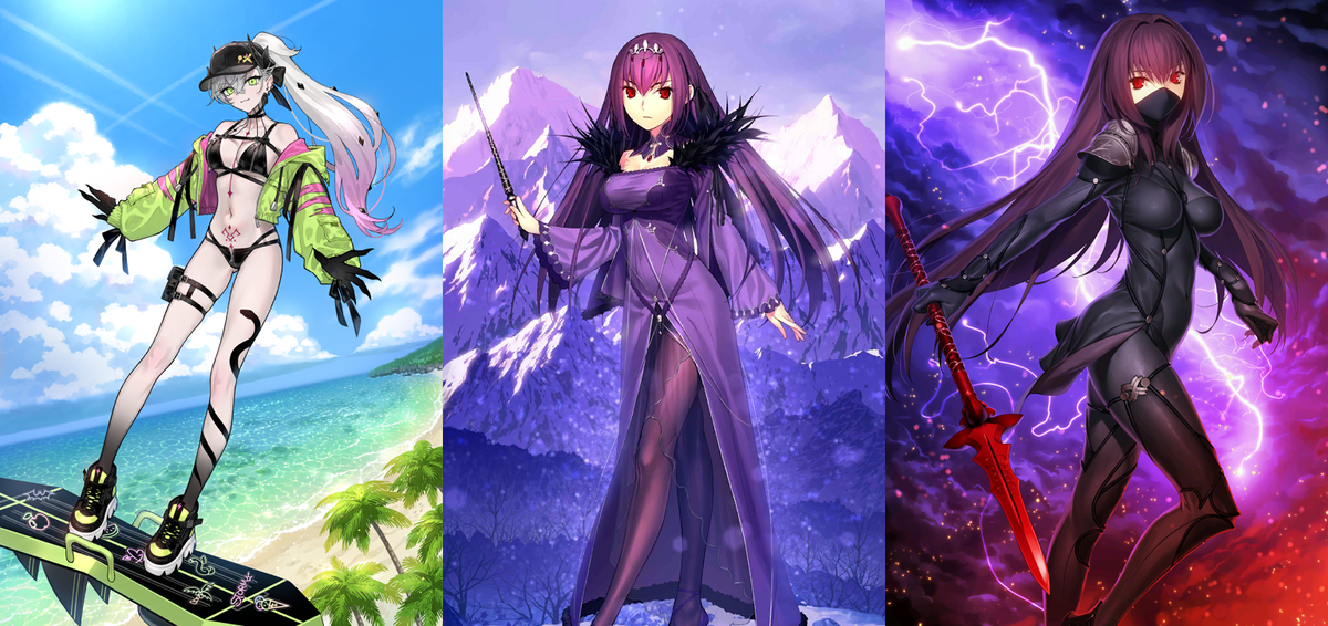 [JP] [INSTANT] FGO Lilith rider Scathach + Skadi Fate Grand Order starter account-Mobile Games Starter