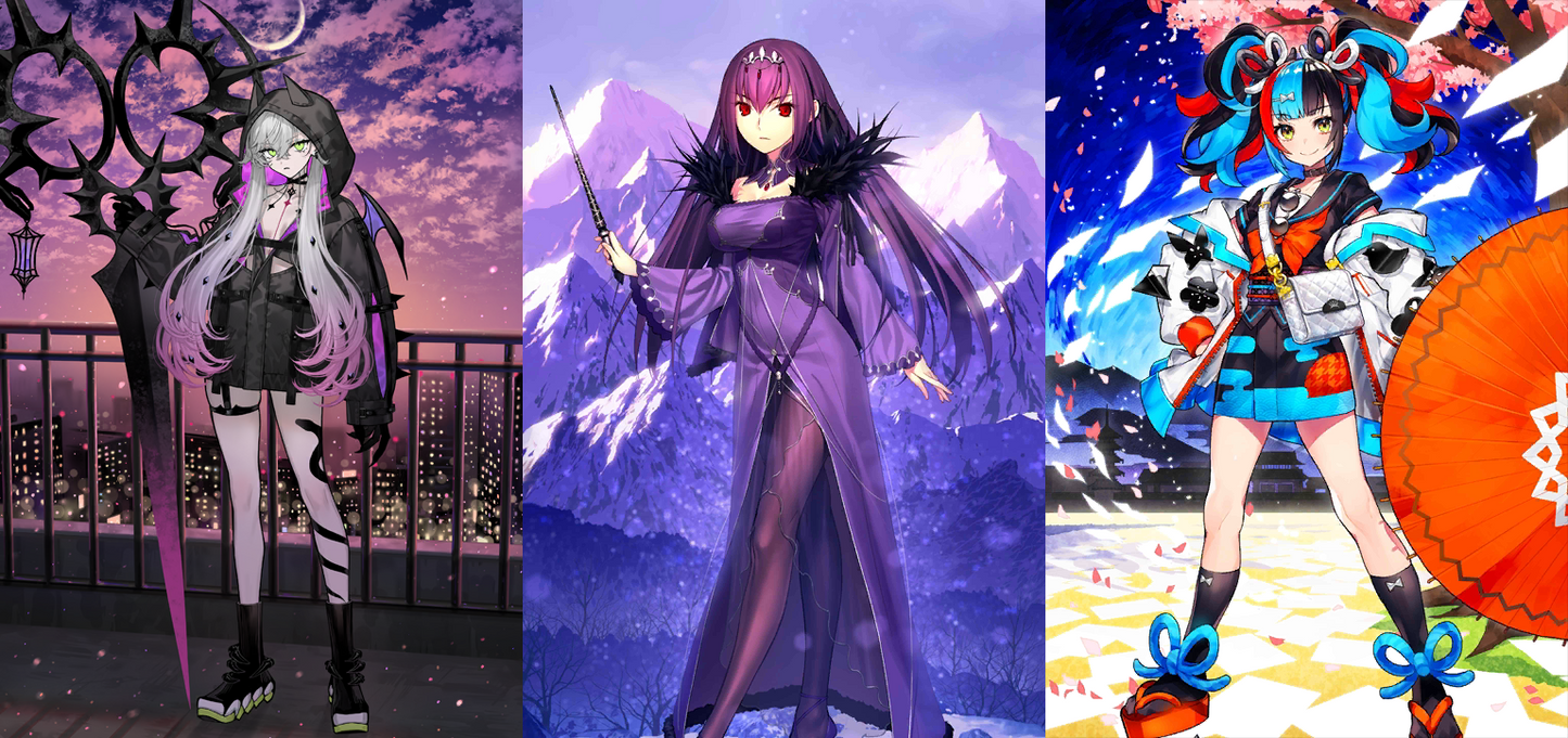 [JP] [INSTANT] FGO Lilith + Skadi Sei + 1000-1200SQ Fate Grand Order endgame quartz account-Mobile Games Starter