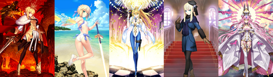 [JP] [INSTANT] FGO Lord Logres + Koyanskaya + Artoria (archer+ruler) Reines + 900-1000SQ Fate Grand Order starter account-Mobile Games Starter