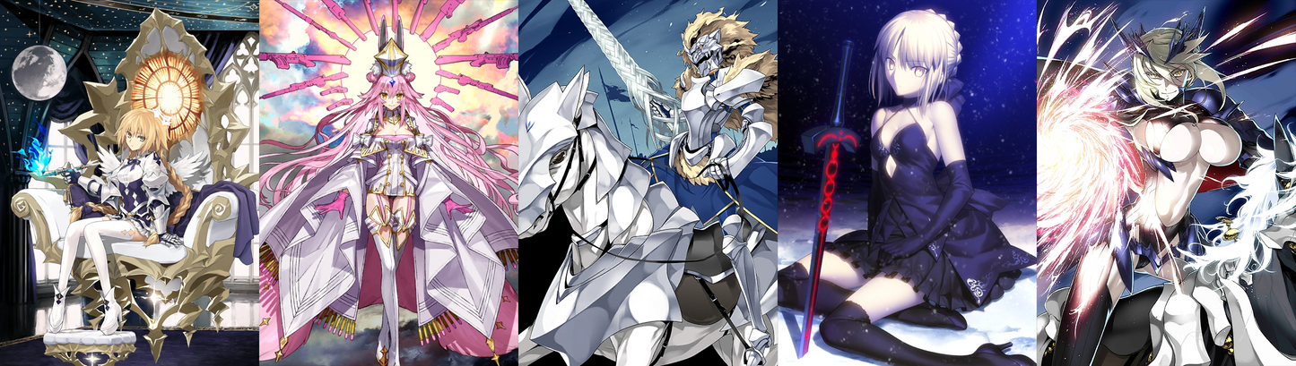 [JP] [INSTANT] FGO Metatron Jeanne Koyanskaya + 3Artoria lancer + double 4* Artoria alter Fate Grand Order starter account-Mobile Games Starter