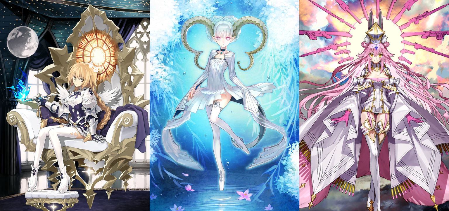 [JP] [INSTANT] FGO Metatron Jeanne + Koyanskaya Tiamat Black Grail + 1000-1200SQ Fate Grand Order starter account-Mobile Games Starter