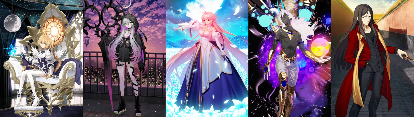 [JP] [INSTANT] FGO Metatron Jeanne + Lilith + Arcueid + Arjuna alter Waver + 3000-3200SQ Fate Grand Order endgame quartz account-Mobile Games Starter