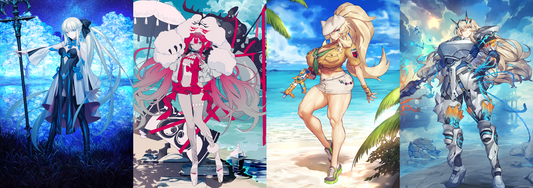 [JP] [INSTANT] FGO Morgan UDK-Barghest+Cait Cu Cerpriestess(Baobhan Sith) Fate Grand Order starter account-Mobile Games Starter