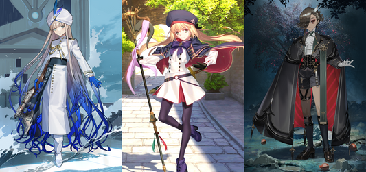 [JP] [INSTANT] FGO Noah + Artoria Caster Ascalaphus + 1 Limited 5* Fate Grand Order Nemo starter account-Mobile Games Starter