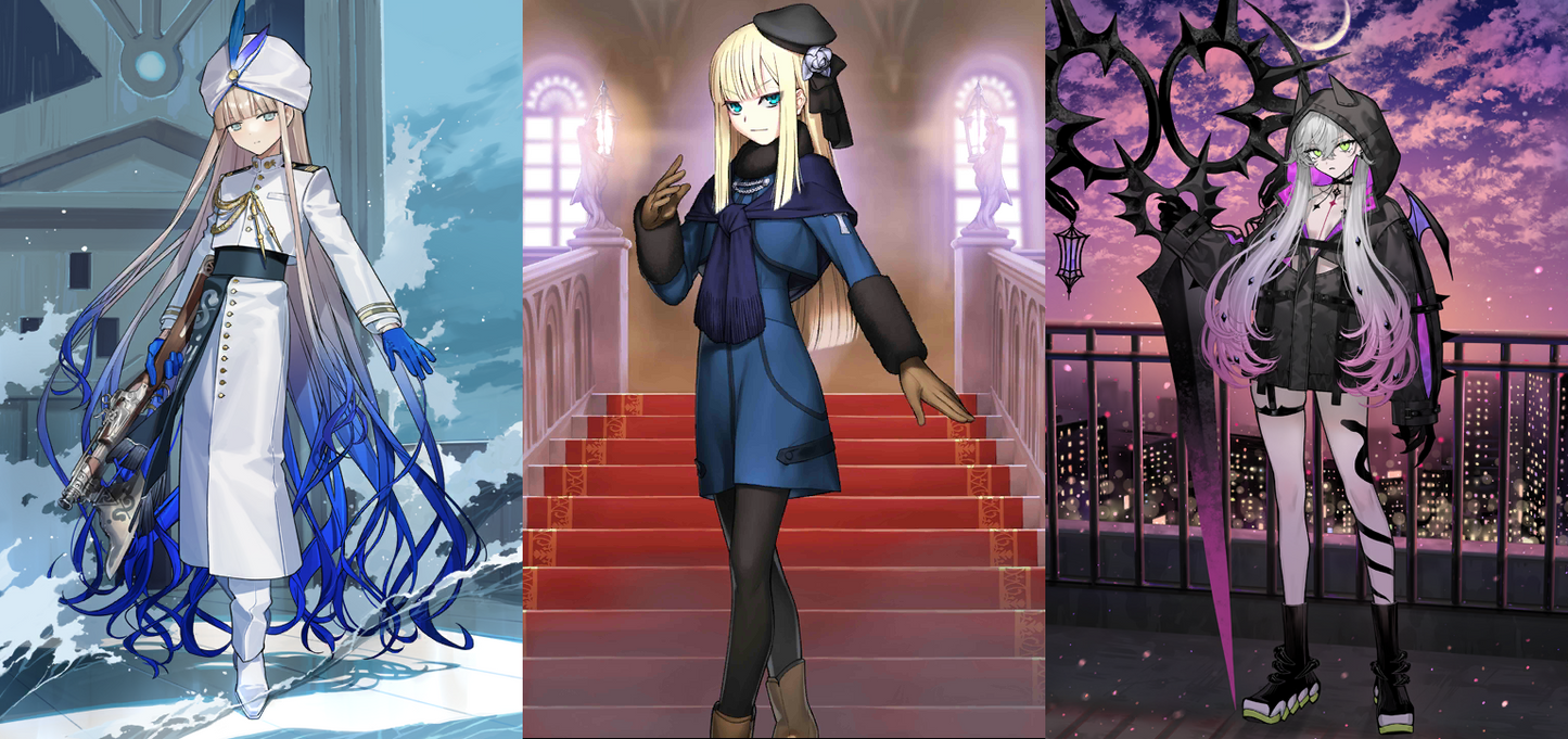 [JP] [INSTANT] FGO Noah Reines Lilith Fate Grand Order Nemo starter account-Mobile Games Starter