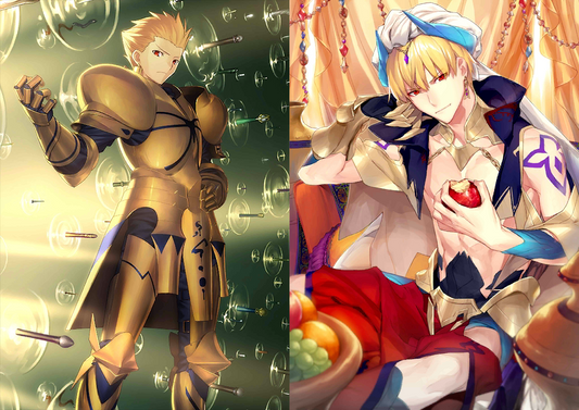 [JP] [INSTANT] FGO NP3 Gilgamesh + NP5 Caster + 1 random limited 5* + 1-2x5* Fate Grand Order starter account-Mobile Games Starter