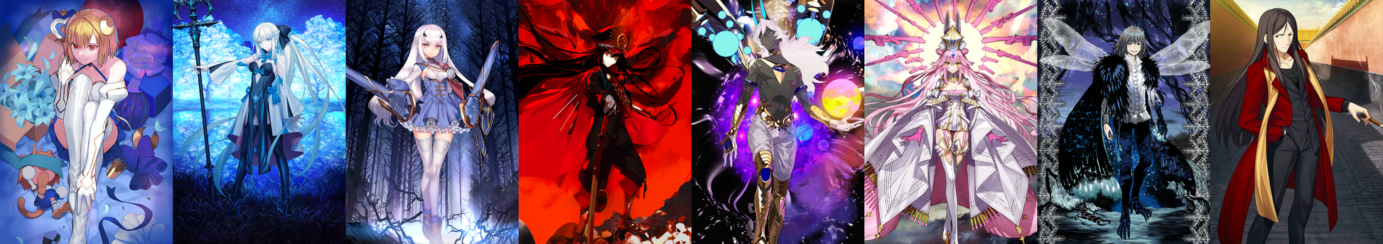 [JP] [INSTANT] FGO NP4 Phantasmoon + Morgan Melusine Nobunaga Arjuna Koyanskaya Oberon Fate Grand Order endgame account-Mobile Games Starter